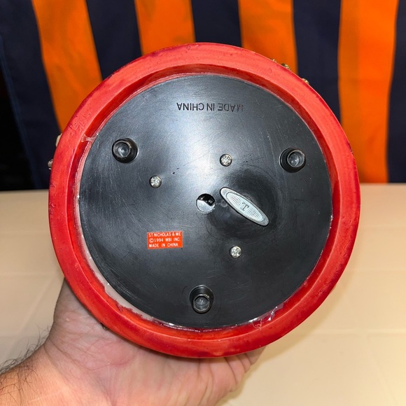 Vtg St. Nicholas and Me 1994 Musical "Wish You a Merry Christmas"Resin 10" High - Picture 4 of 6